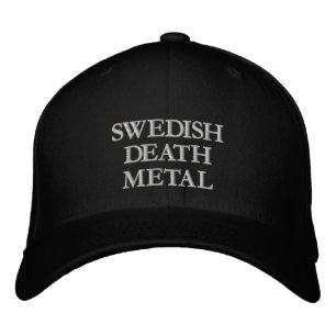 DEATH METAL EMBROIDERED HAT
