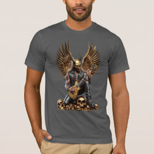 Death Metal Gitarrist Hell 666 T-Shirt
