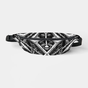Death Metal Headbanger - Heavy Metal Metalheads Bum Bags