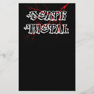 Death metal label flyer