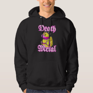 Death Metal Music Fan Cute Rocker Rubber Duck Bath Hoodie