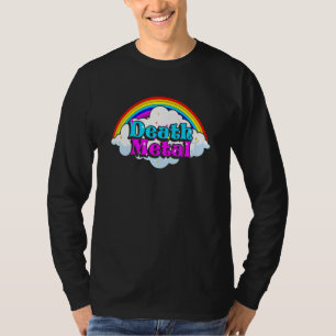Death Metal Rainbow Theme T-Shirt