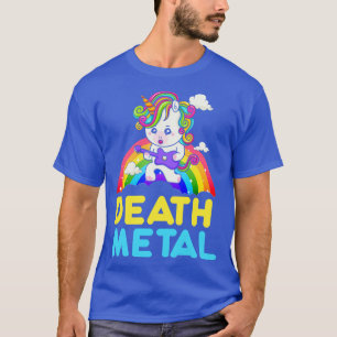 Death Metal Rainbow Unicorn T-Shirt