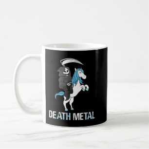 Death Metal Reaper Death Metal Rocker Heavy Metal Coffee Mug
