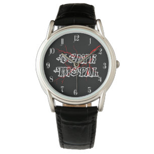 Death metal sign watch