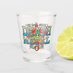 Death Metal Soul Shot Glass