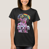 Death Metal Unicorn Reaper Rainbow