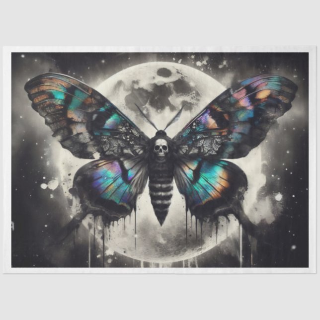 Death Moth 2.0 Tissue Paper (Front)