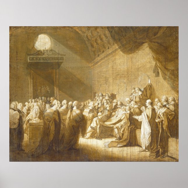 Death of Earl - John Copley Fine Art Poster (Front)