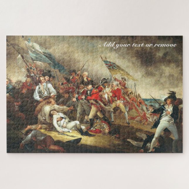 Death of General Warren, Battle of Bunker's Hill, Jigsaw Puzzle (Horizontal)