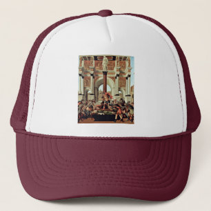 Death Of Lucretia By Botticelli Sandro Trucker Hat