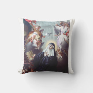 Death of Saint Scholastica  Cushion