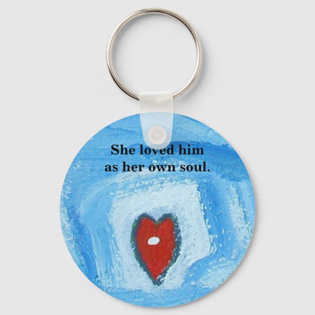 DEATH OF SOULMATE KEY RING (Front)