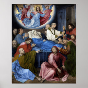 Death of the Virgin - Hugo van der Goes - c1475 Poster