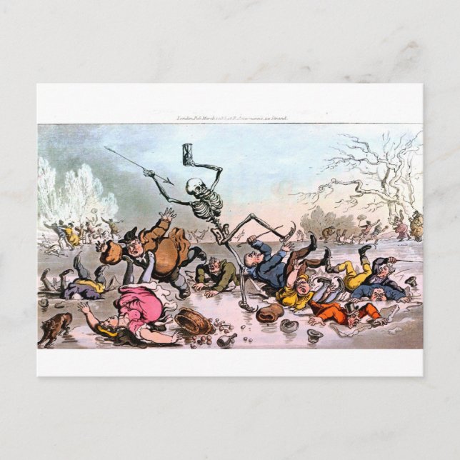 Death on Ice postcard (Front)