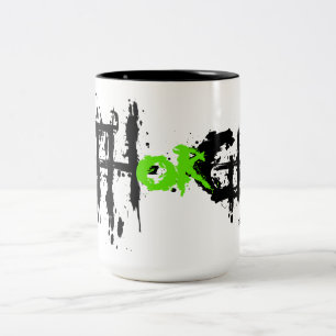 Death or Glory Mug! Two-Tone Coffee Mug