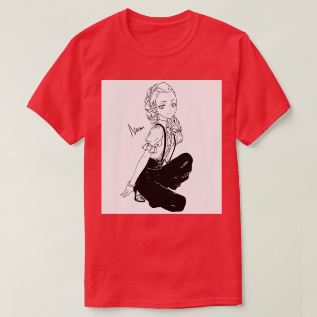 Death Parade Nona Mono Classic TShirt (Design Front)