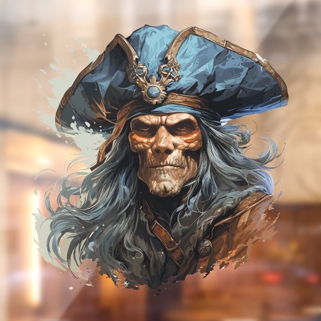 Death Pirate Window Cling (Sheet 2)