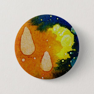 Death Polychromoptic by Michael Moffa 6 Cm Round Badge