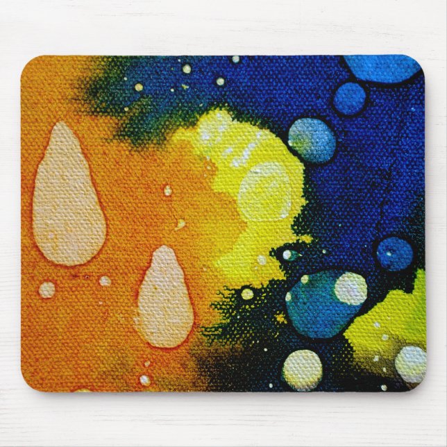 Death Polychromoptic by Michael Moffa Mouse Pad (Front)