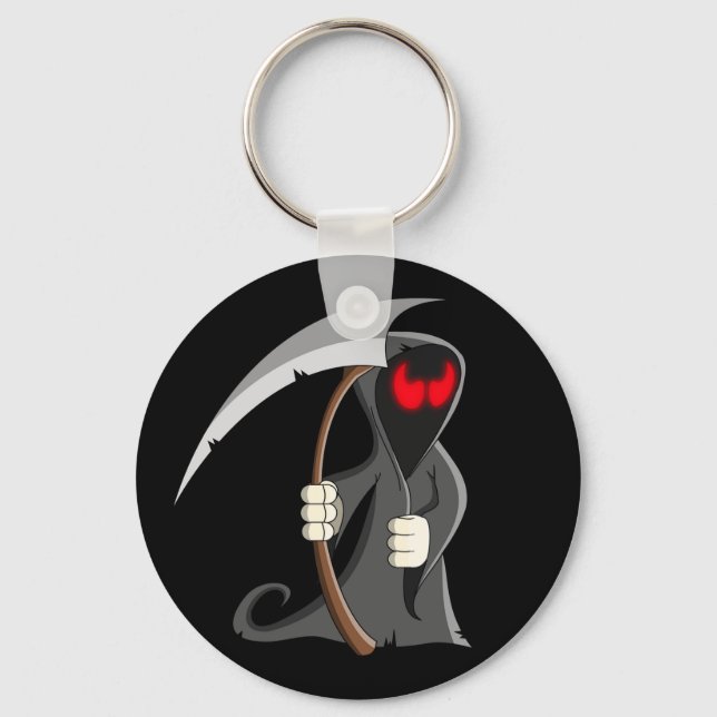 Death red eyes key ring (Front)
