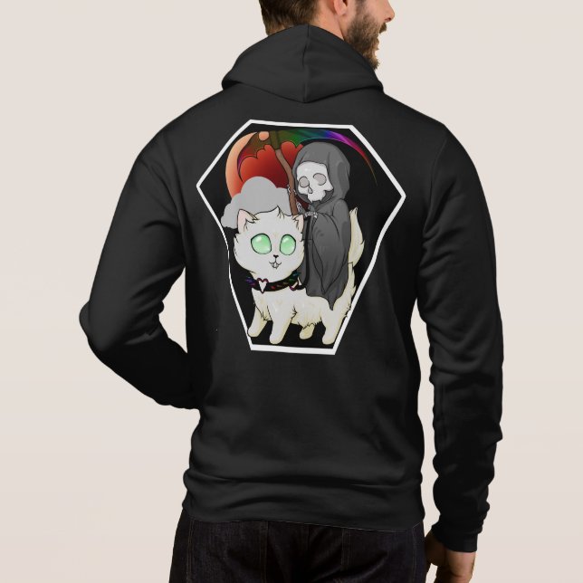 Death Rides Hoodie (Back)