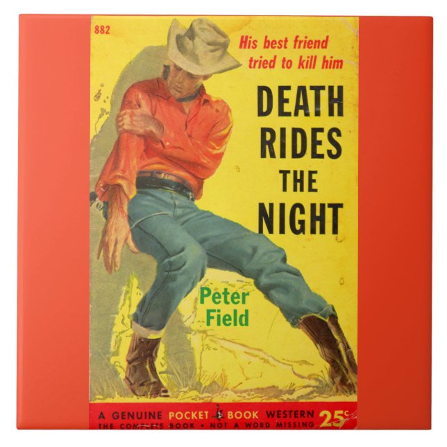 Death Rides the Night western book cover Tile (Front)