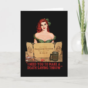 Death Saving Throw Card
