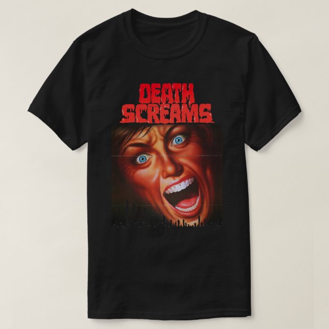 Death Screams 1982 T-Shirt (Design Front)