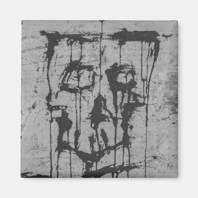 death skull magnet (Front)