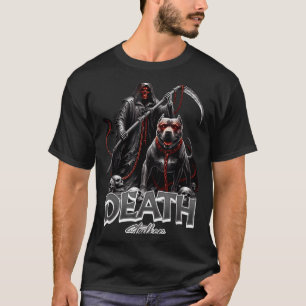 Death Stalker Grim Reaper Dog Halloween T-Shirt