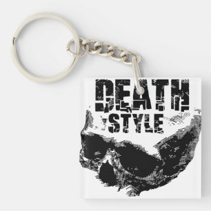 Death Style Skull Design Key Ring