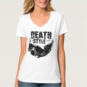 Death Style Skull Design T-Shirt