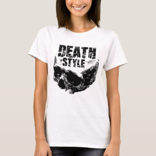Death Style Skull Design T-Shirt