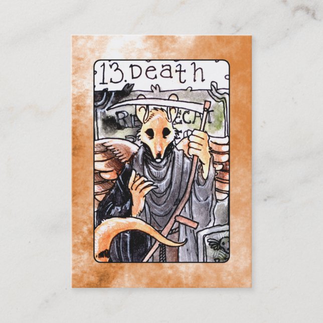 Death Tarot Card (Front)