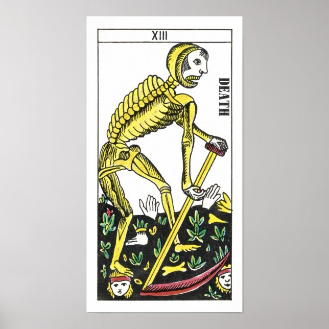 Death Tarot Card Poster (Front)
