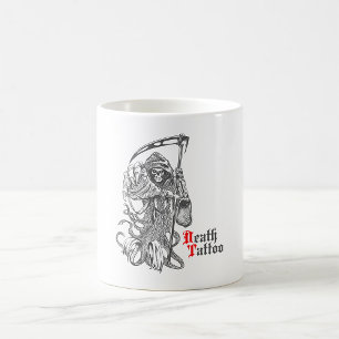 Death Tattoo Coffee Mug