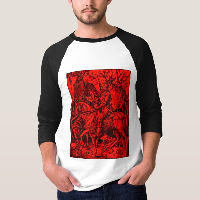 Death & the Knight T-Shirt (Front)