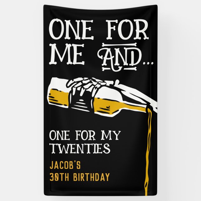 Death to My 20s Banner (Vertical)