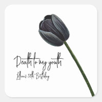 Death to My 20s Birthday Invitation