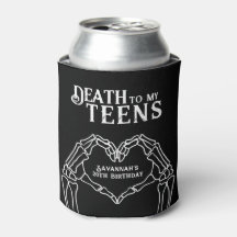 Death To My Teens Trendy Gothic 20th Birthday