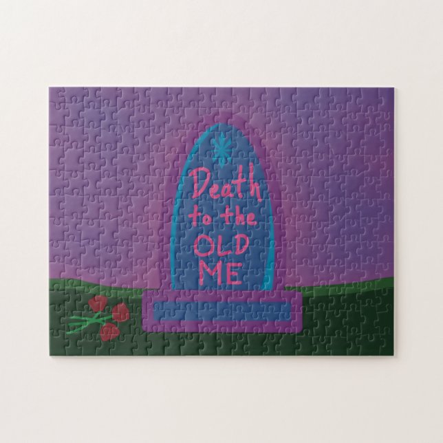 Death to the Old Me Jigsaw Puzzle (Horizontal)