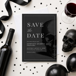Death to your 20's Party Save the Date Invitation