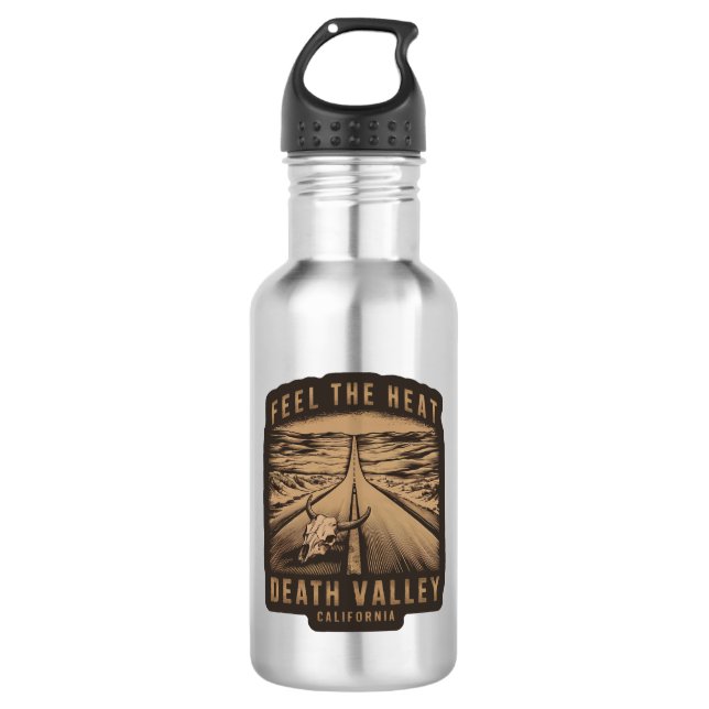 Death Valley California Feel The Heat 532 Ml Water Bottle (Front)