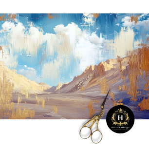 Death Valley Desert California Travel Decoupage Tissue Paper