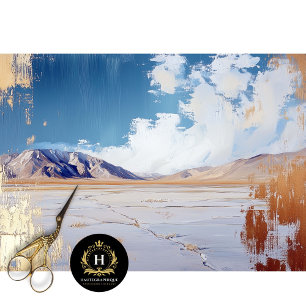 Death Valley Desert California Travel Decoupage  Tissue Paper