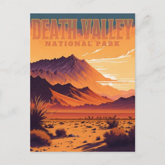 Death Valley Natinonal Park Postcard (Front)
