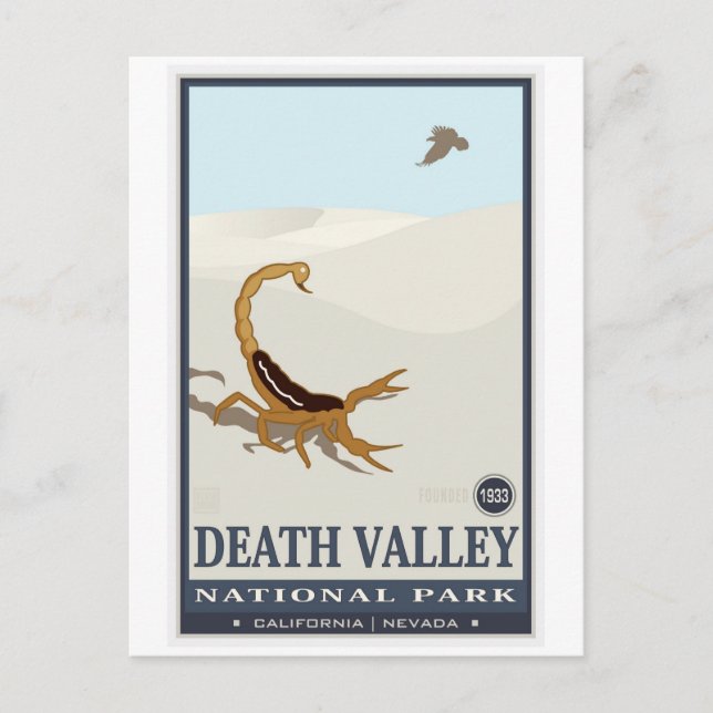 Death Valley National Monument 2 Postcard (Front)