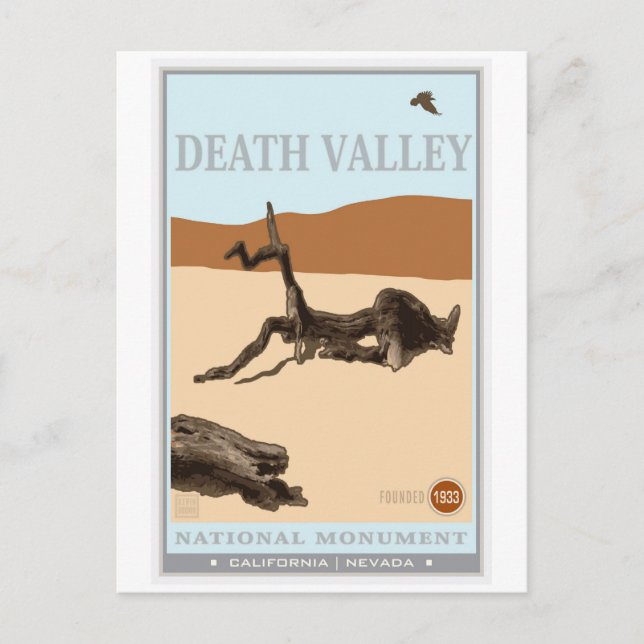 Death Valley National Park 4 Postcard (Front)