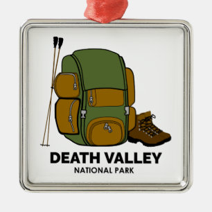 Death Valley National Park Backpack Metal Tree Decoration